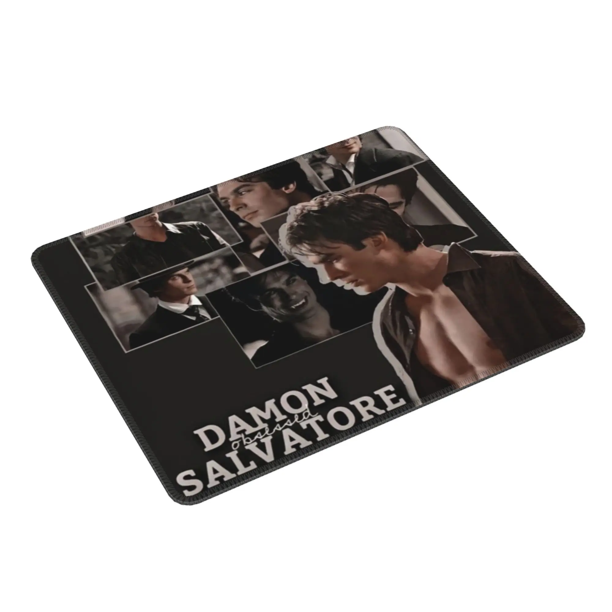 The Vampire Diaries Damon Salvatore Mouse Pad Computer Keyboard Mouse Mat Gaming Laptop Desk Mat Office Accessories Table Mats