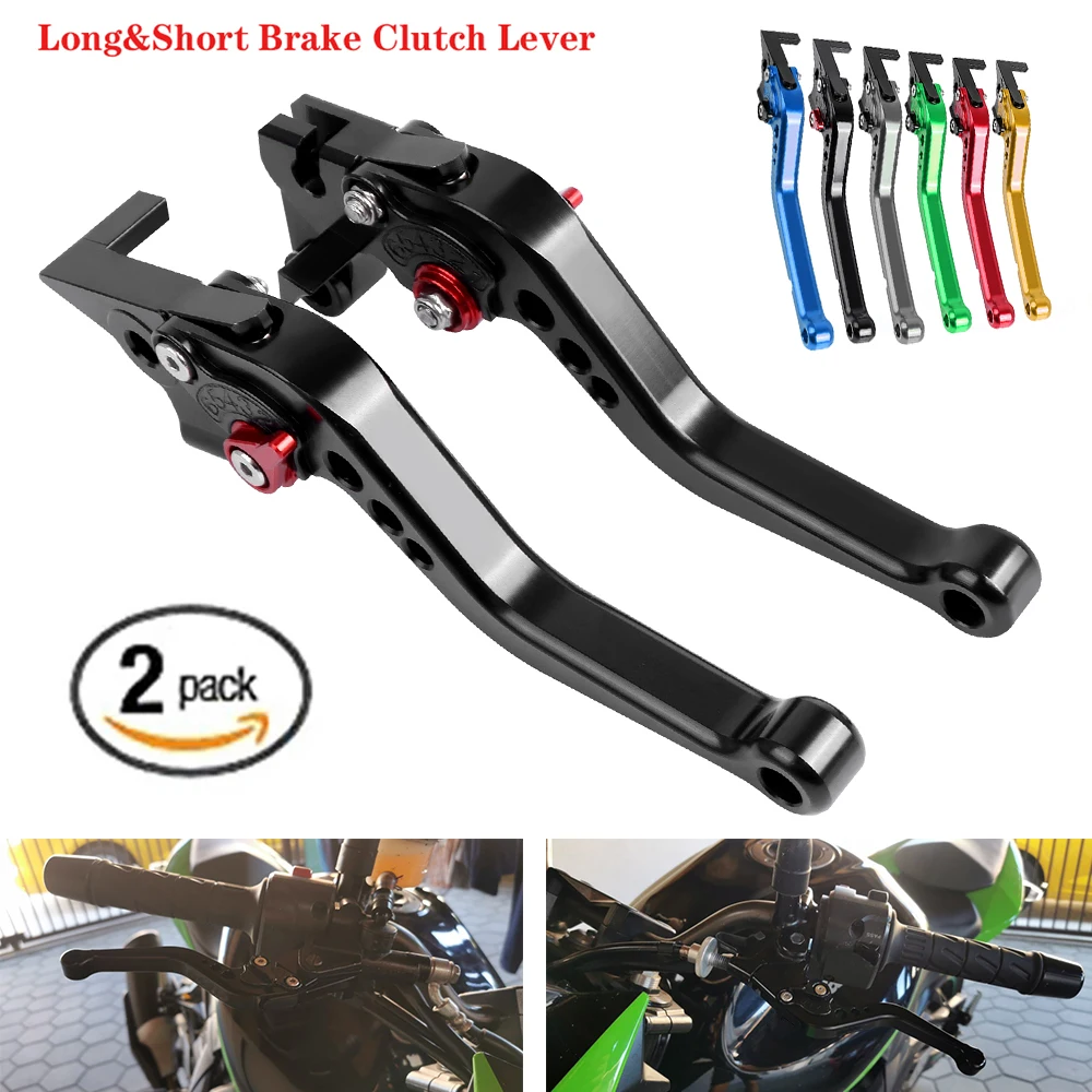 

For Kawasaki Z750 Z 750 2007-2012 Z800 2013-2016 Motorcycle Accessories Short/Long Handles Lever Adjustable Brake Clutch Levers