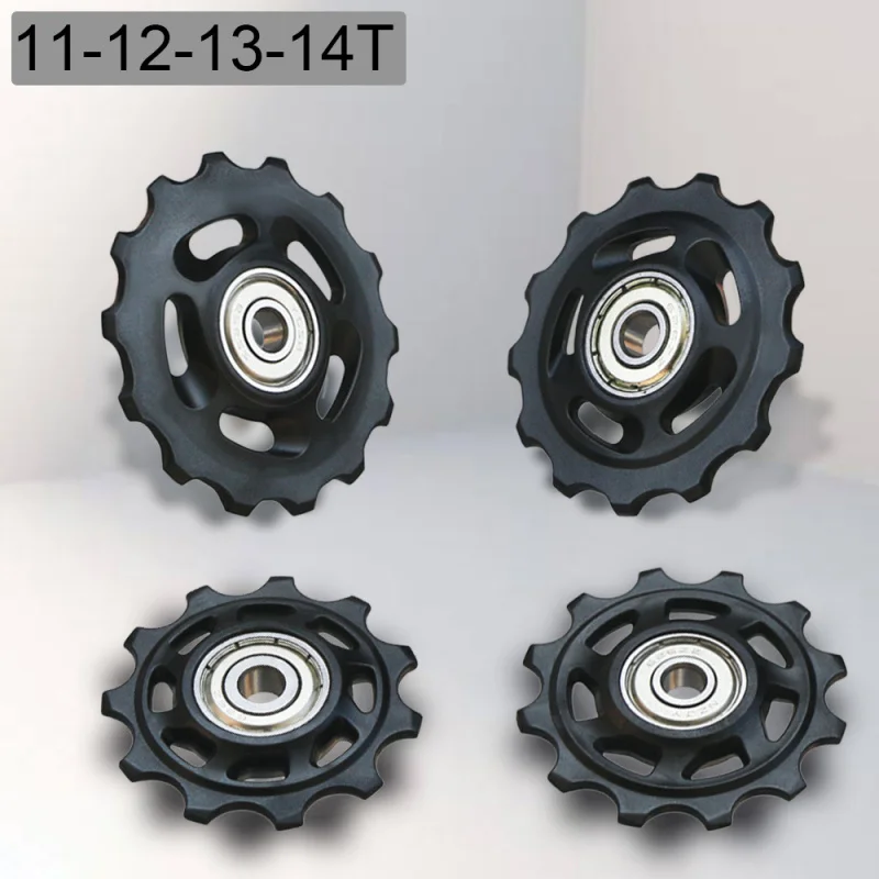 Направляющие ролики для велосипедных переключателей 11T/12T/13T/14T, POM/нейлоновые шкивы для модернизации задних переключателей MTB и шоссейных велосипедов