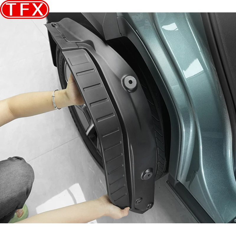 For BYD Leopard Titanium 3 2025 Car Mudguards Plastic Fender Cover Rear Wheel Lining Mud Flaps Guard Cover Auto Accessories
