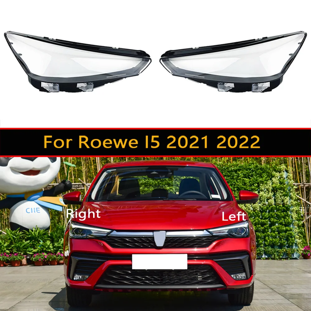 

For Roewe I5 2021 2022 Headlamp Cover Transparent Headlight Shell Lens Plexiglass Auto Replacement Parts