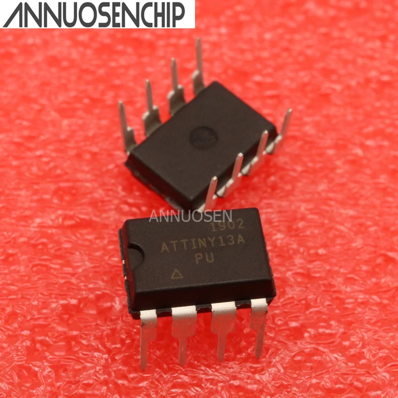 10-500PCS ATTINY13A-PU ATTINY13A PU DIP DIP8  ATTINY13 Free Shipping