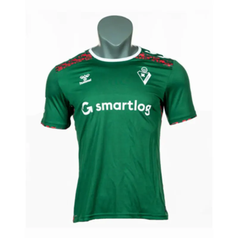 24-25 طباعة ثلاثية الأبعاد قمصان إيفار جديدة ساخنة، قمصان رجالية، قمصان أطفال رياضية وغير رسمية بأكمام قصيرة