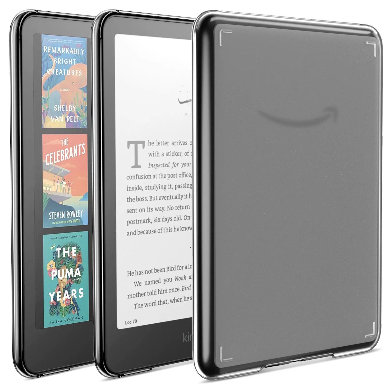 Case For Kindle Paperwhite 2024 12th Generation and Colorsoft 7 Inch Ultra Thin Transparent Hard PC Skin Bumper Back Cover Shell