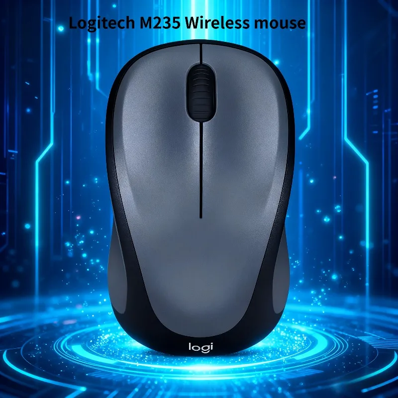 

Logitech M235 Wireless Mouse compact portable mouse computer tablet Battery Durable Mouse For Office Business & Home Use