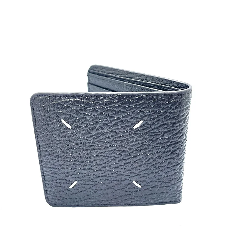 Hand Sewn Folding Wallet Margie Style New Envelope Card Bag Men's and Women's Cowhide Niche Coin Bag Margie Folding Wallet