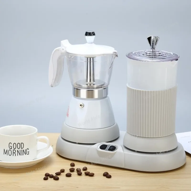 Italian Electric Coffee Machine, Household Mini Fully Automatic Milk Frothing All-in-one Machine, Slow Extraction