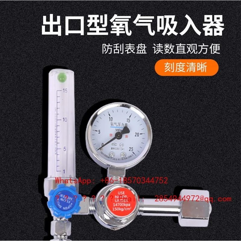Medical Oxygen Regulator Oxygen Pressure Gauge for Oxygen Cylinder view 4