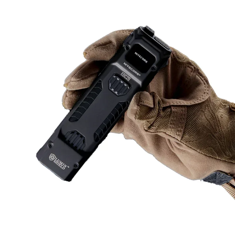 

Nitecore EDC29 EDC Tactical Flashlight, 6500 Lumen USB-C Rechargeable Slim Flat Shape with Spotlight Floodlight