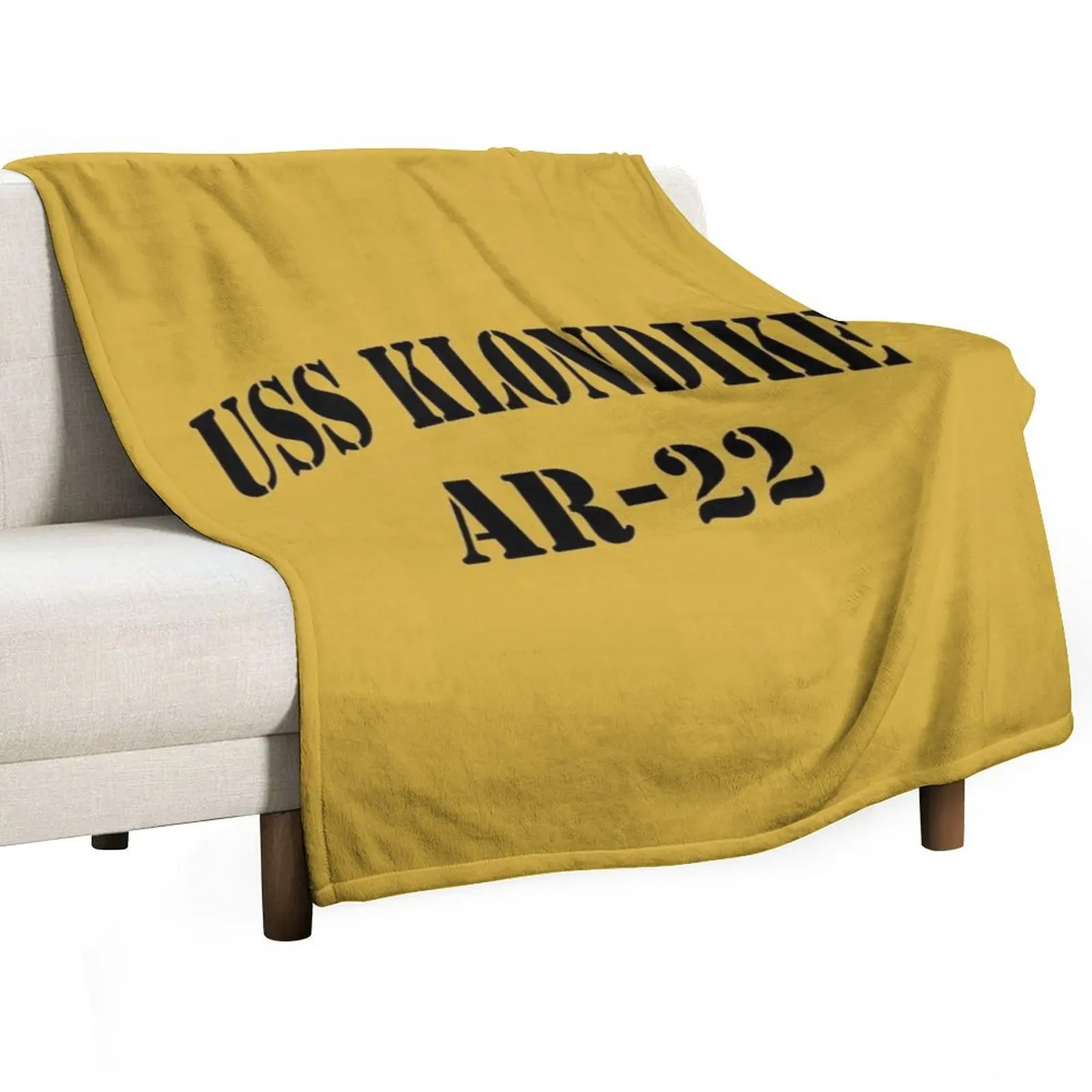 

USS KLONDIKE (AR-22) SHIP'S STORE Throw Blanket Bed Bed Fashionable cosplay anime Travel Blankets