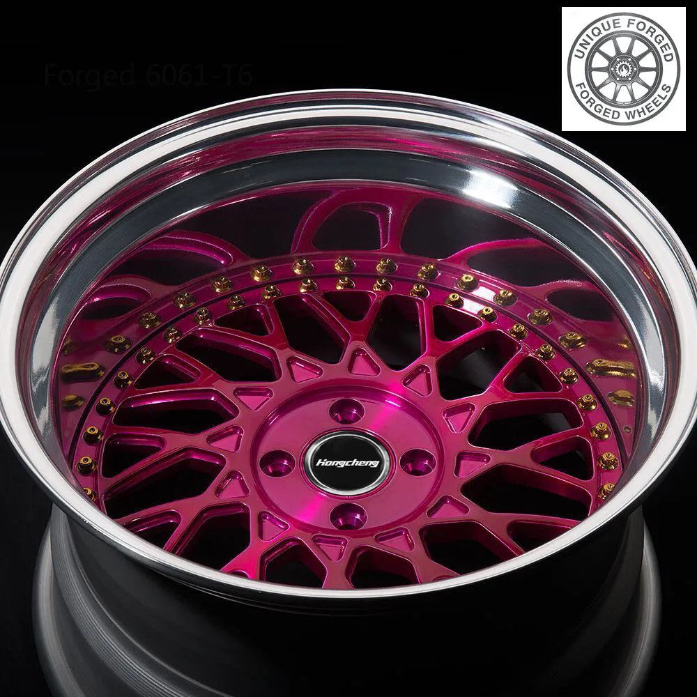 

New model of 26Custom Polish Finished Deep Dish Wheels 20 21 22 24 26 28 Inch 2 Piece Forged Wheel Rim for Mustang Ferarri