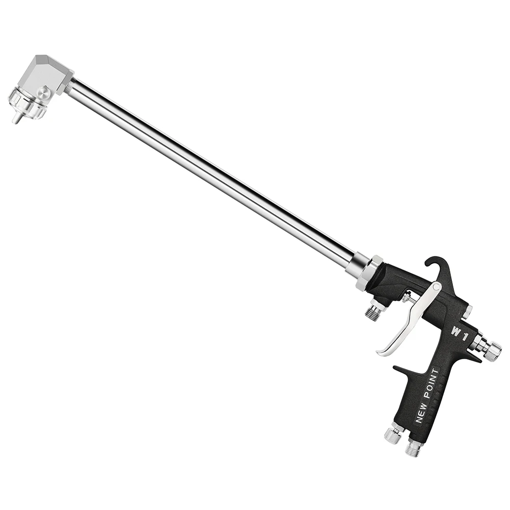 30cm Extension Long Pole Spray Angle Air Spray Gun - Pressure Feed Paint Gun High Efficiency for House Automotive Painting