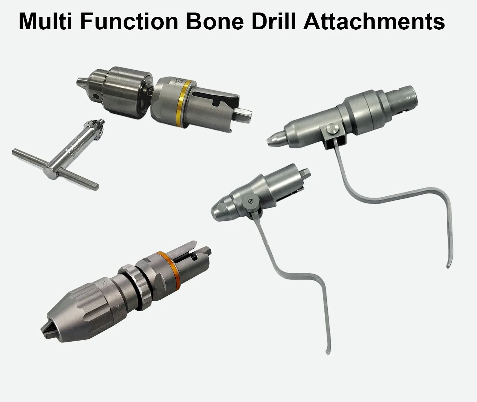 Multifunction Mini Bone Battery Drill Accessories Collet Chuck Medical Oscillating Saw Reamer Attachment Orthopedic K-wire