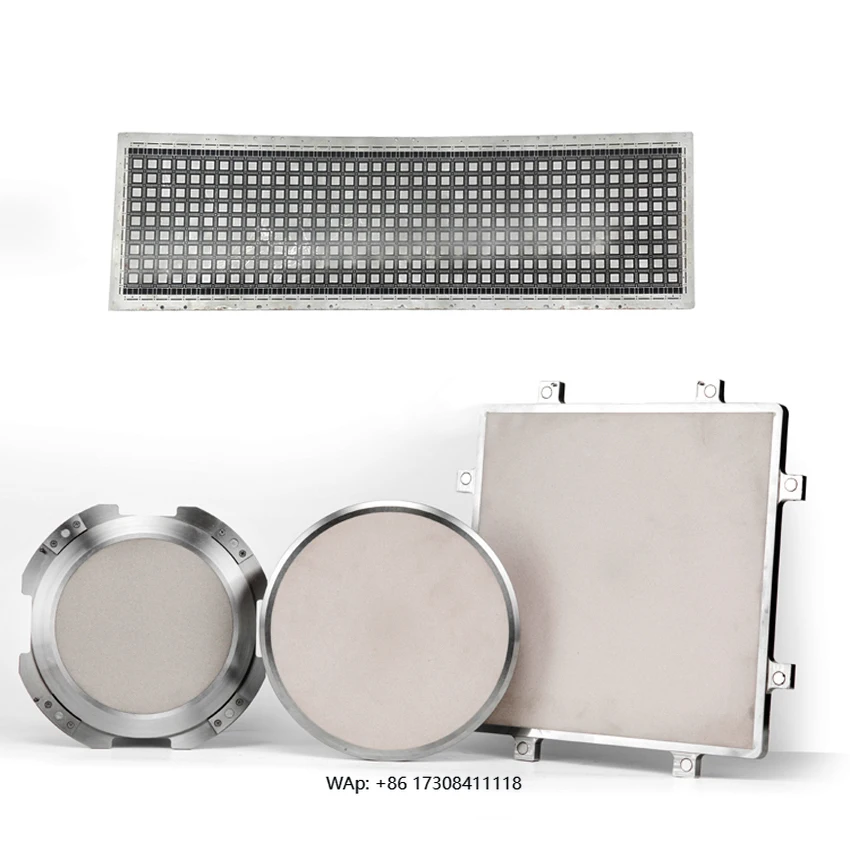 High Precision Porous Ceramic Vacuum Round Shape Electric Chuck Table