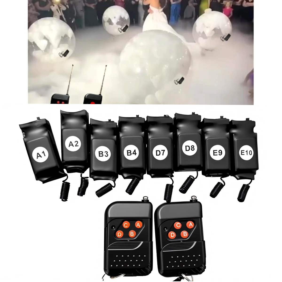 Balloon Remote Control Explosion System Wireless Universal Patch Controller Kit Battery Version Mini 2026 New Model Reusable