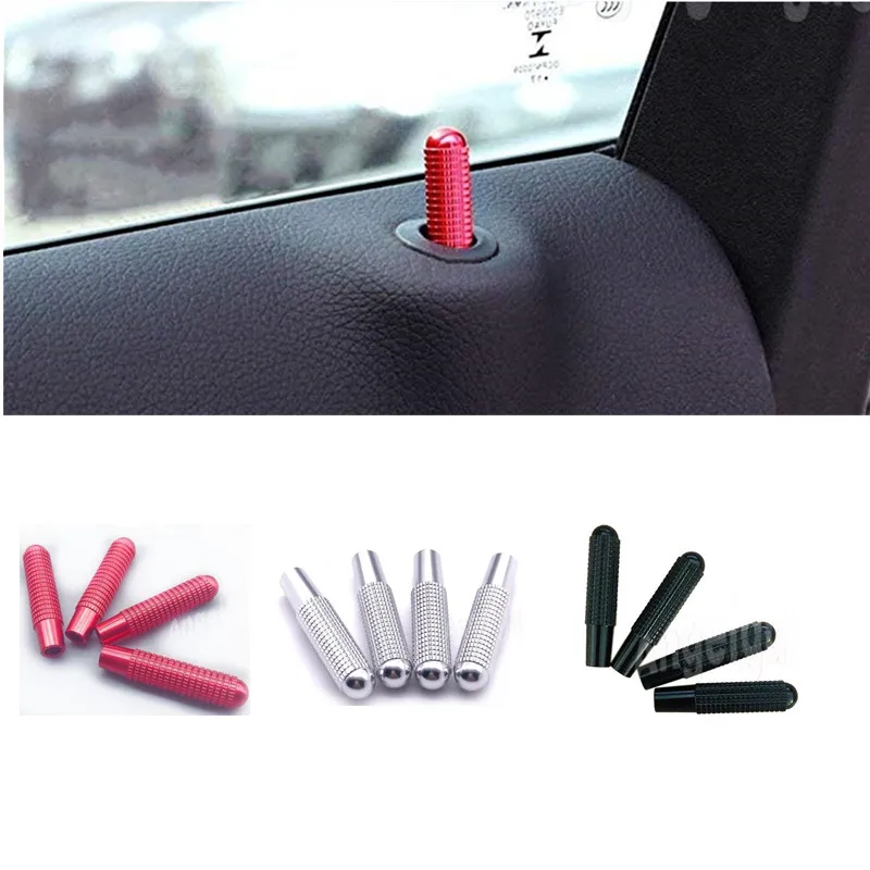 Car Door Bolt Lock Pin Knob Decorative Auto Cap For Mercedes Benz A/B/C/GLC GLE E ML GL GLK CLA GLA Class Modified Accessories