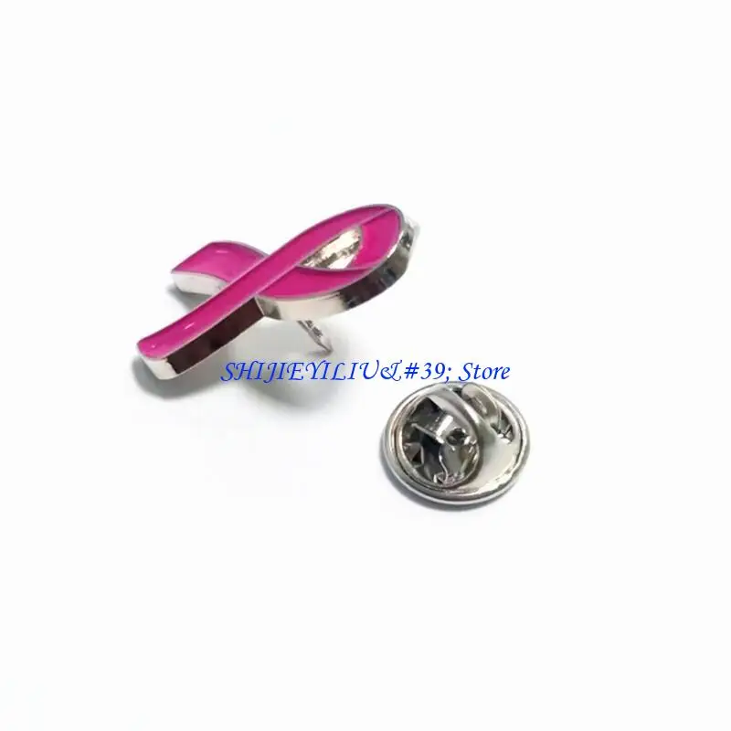 E21F Breast Cancers Research and Awareness Brooches Set Coat Shirt Sweater Safety Pin