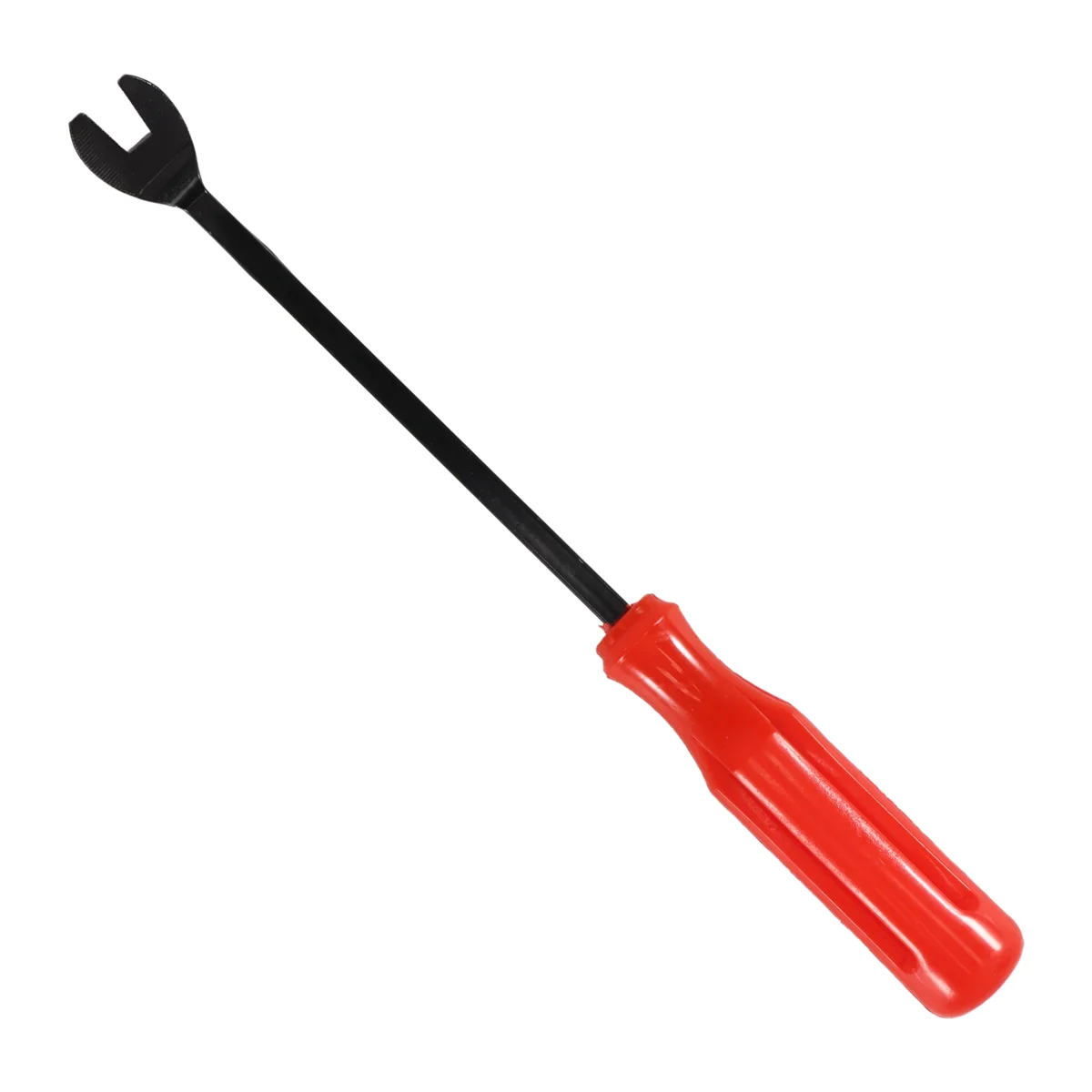 Car Door Interior Trim Clip Panel Upholstery Fastener Clip Remover Tool Screwdriver Nail Puller 6 Inch Red