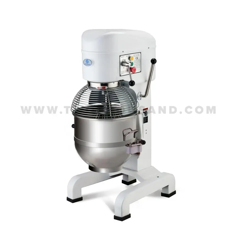 High-Capacity 40L Planetary Mixer for Efficient Food Preparation - B40F (Belt Transmission, Guard)