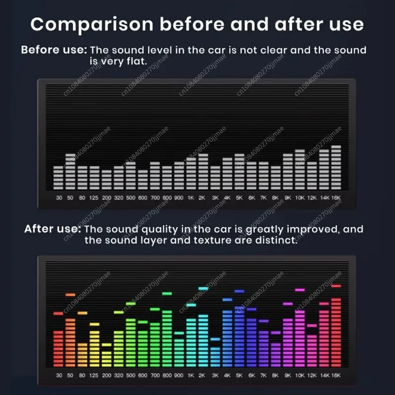 Amplificador de áudio do carro karaokê ktv com microfone sem fio do carro amplificador de potência dsp para android estéreo