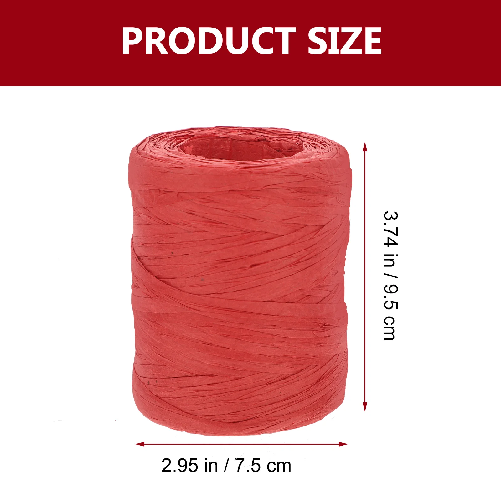 

Natural Raffia Paper Rope for Gift Wrapping and Craft Projects Decorative Twine String