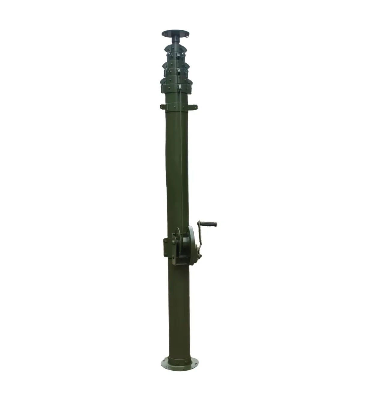

12m Customizable Aluminium Alloy Manual Telescopic Lifting Pole for Communication Tower