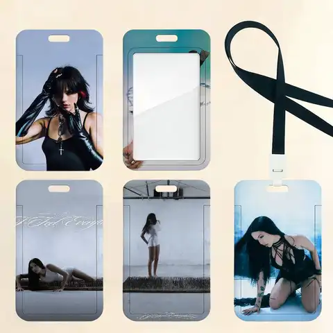 Singer M-Maggie Lindemann Card Holder Cardcase Bank Credit Student ID Subway Work Permit Badge Holder Door Card