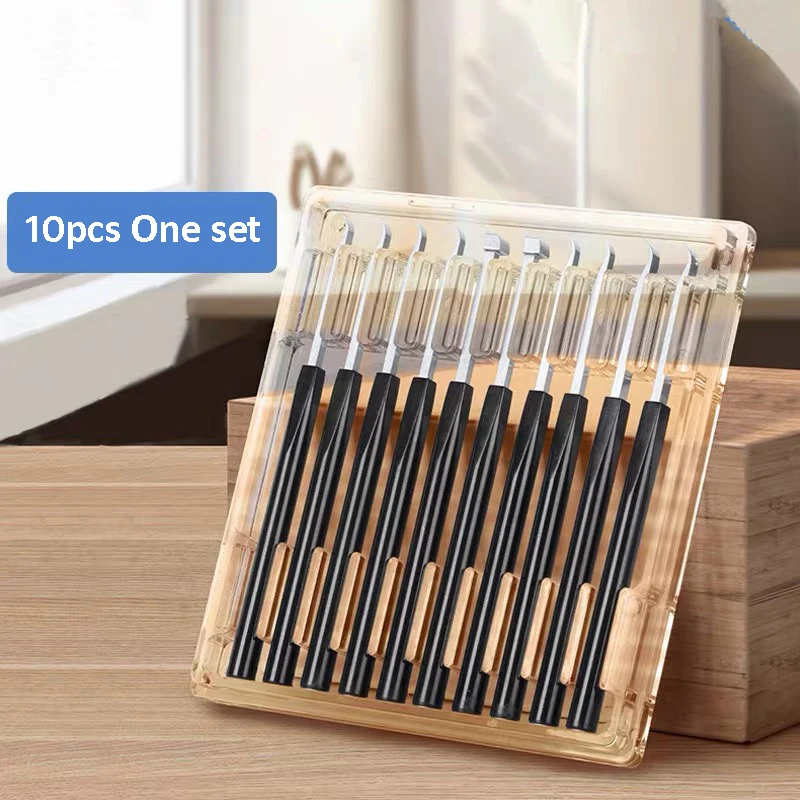 مشاهدة أداة إصلاح إبرة الفولاذ المقاوم للصدأ المنتقى مجرفة متر جهاز مزيل قضيب إزالة