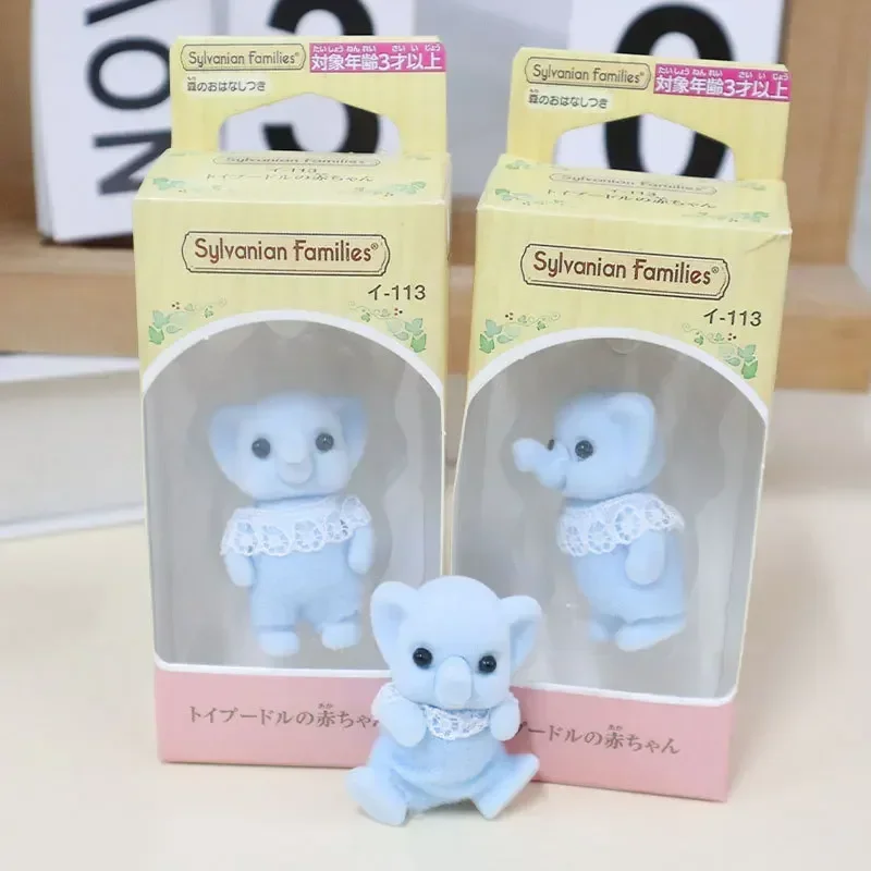 In stock Forest Elephant Poodle Sheep Animal Character Series Desktop Ornaments Miniature Accessories Home Gifts