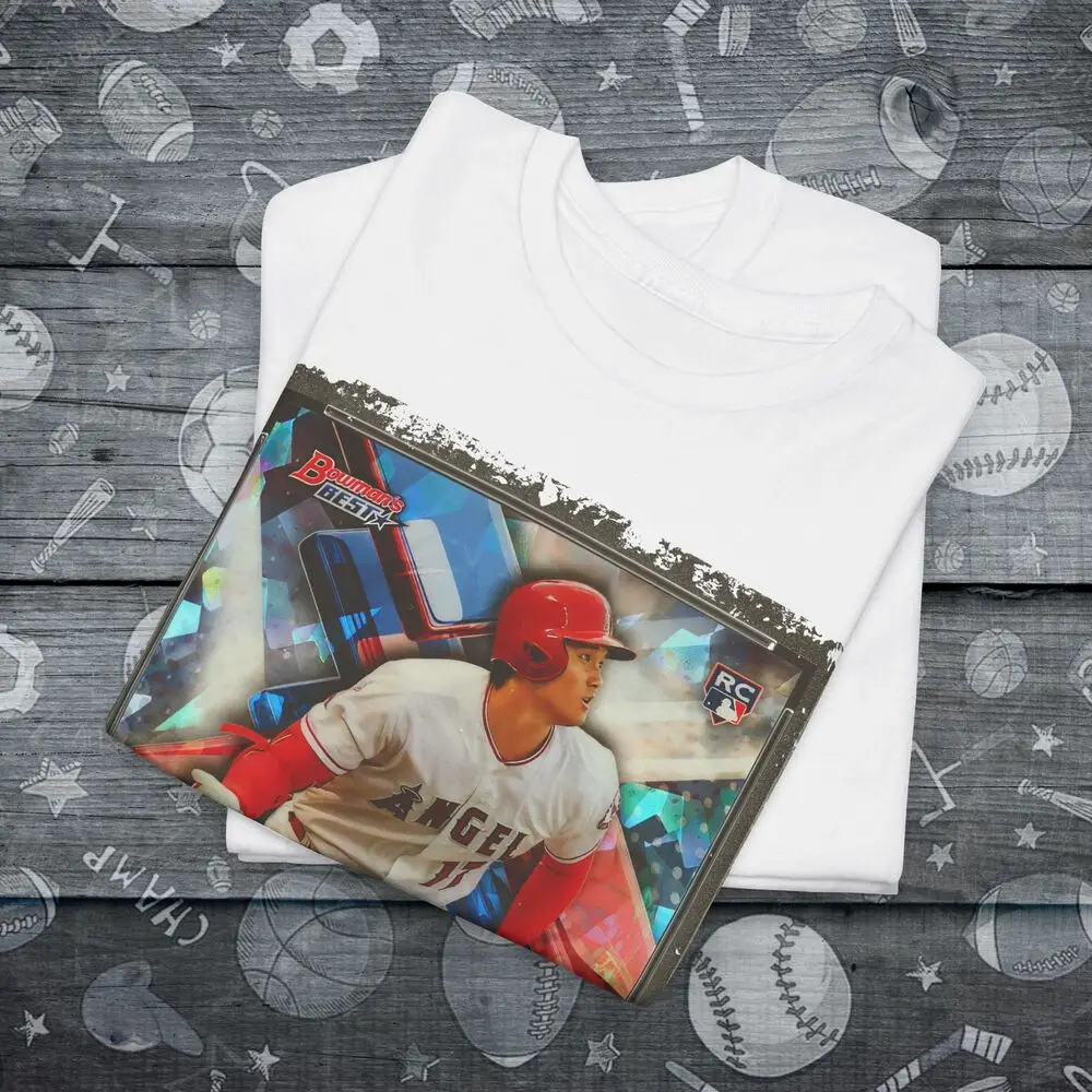 Vintage Shohei Ohtani Baseball Card Unisex T-Shirt Baseball Shirt