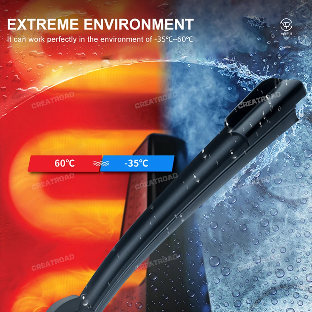 

22"+22" Wiper Front Wiper Blades For Dodge Charger LX 2006-2010 2007 2008 2009 Windshield Windscreen Window Brush