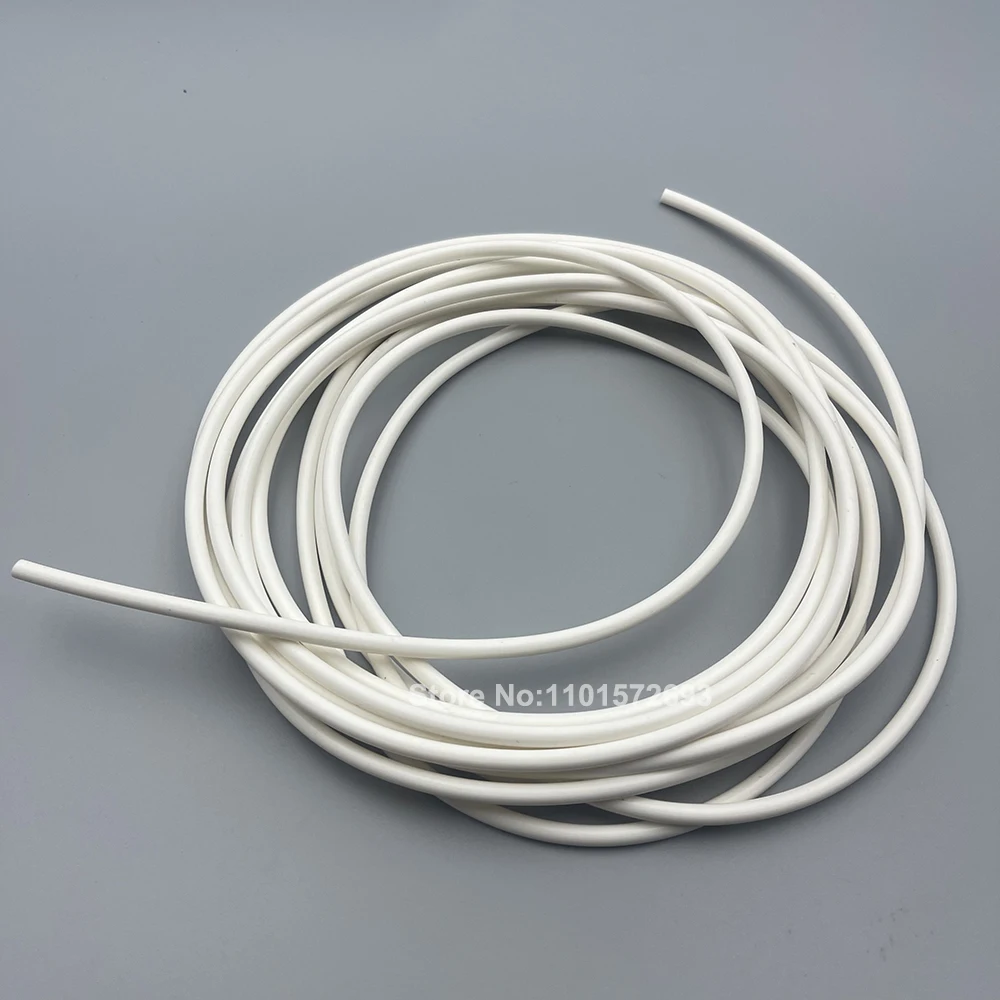 5Meter 4mm*2mm Rubber Soft Ink Pump Tube Silicone Ink Hose Pipe Tubing For Roland Mutoh Mimaki Xuli Capping Assembly ASSY Hose