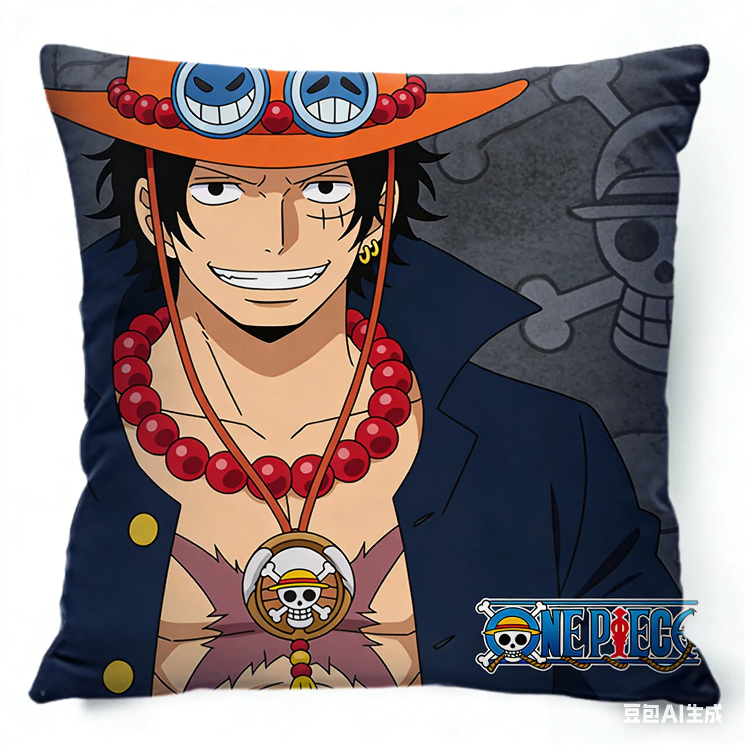 Einteiliger Kissenbezug, dekorativer Kissenbezug mit Anime-Fan-Favoriten-Charakter-Aufdruck für Schlafzimmer, Wohnzimmer und Anime-Enthusiasten