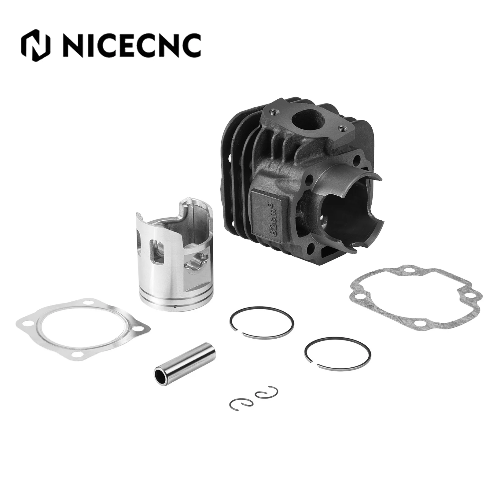 

90cc Cylinder Big Bore Kit For 90cc 2-stroke Scooter Minarelli Engines 50QMF E50QMF 1E50QMF 1PE50QMF Yamaha JOG 90cc 2 stroke
