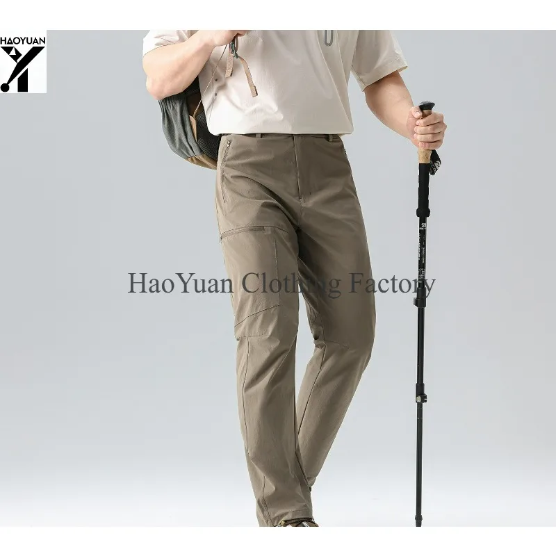 Men's Cycling Pants Quick Drying Breathable Loose Multi Pocket Leisure Outdoor Running Hiking Camping Tourism Men's Sports Pants