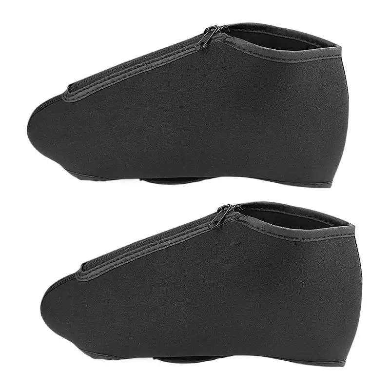 

Защитный чехол для обуви для катания на коньках, 1 пара чехлов для ботинок для катания на коньках, защита на молнии, улучшение защиты спортивной обуви, водонепроницаемый дизайн