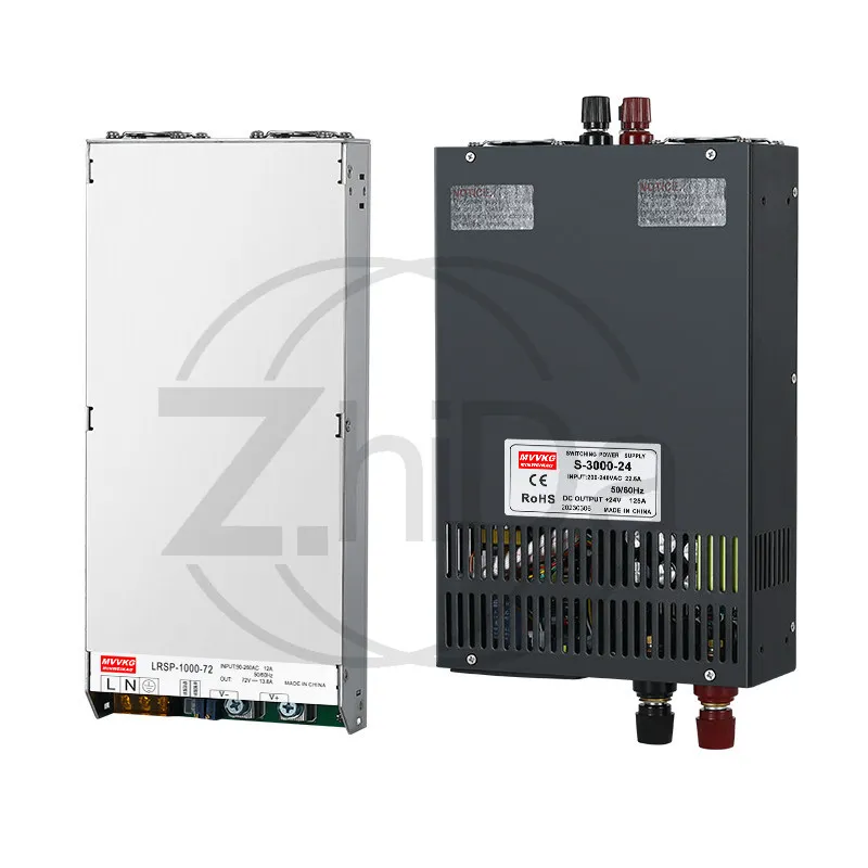 Lithium battery charger ternary lithium iron phosphate fast charger 12v24v48v90v universal digital display adjustable