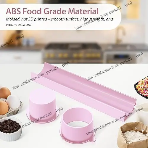 Circle Cake Pop Mold Set Injection Molding Non-3D Circular Biscuit Mold Set