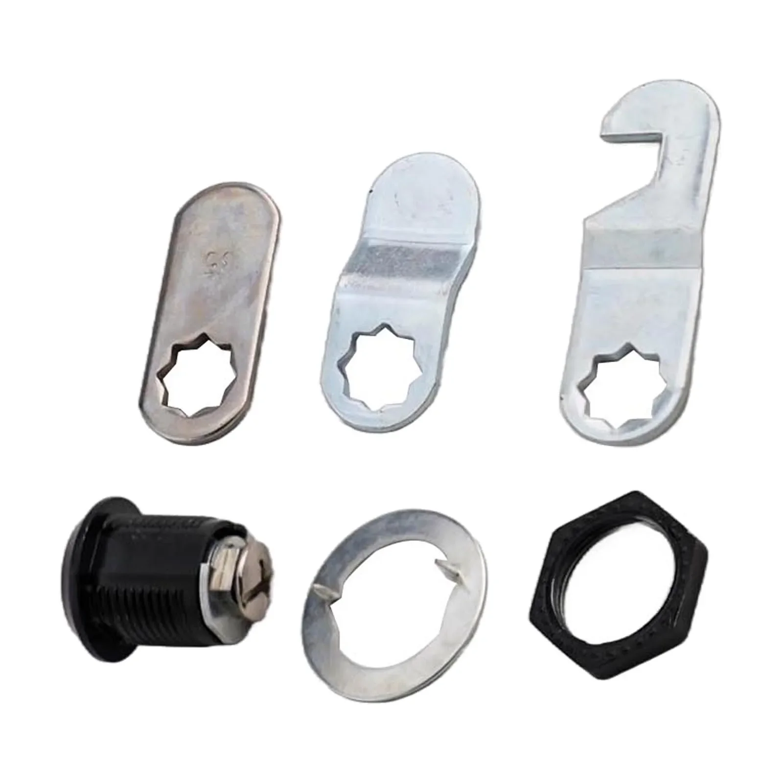 Black Steel File Cabinet Cam Locks Drawer Cam Locks Secure And Reliable High Compatibility Long-lasting Security
