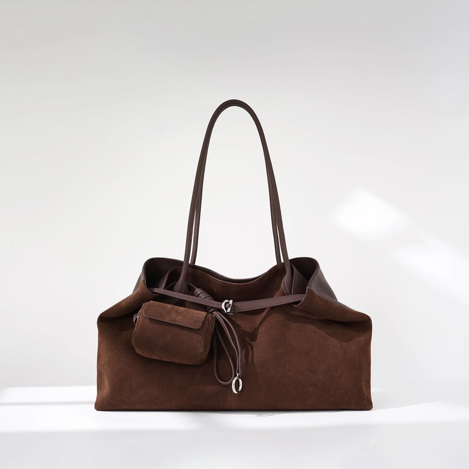 حقيبة يد نسائية جديدة من الجلد الطبيعي لعيد الميلاد والعام الجديد حقيبة زفاف أنيقة للتسوق والتنقل حقيبة يد كتف تحت الإبط #2