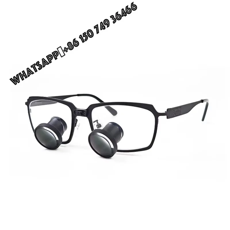 Hot sale Loupe Ultralight Binocular Magnifier Den tist Glasses Burite 2.5X 3.0X 3.5X TTL Metal Material Optical