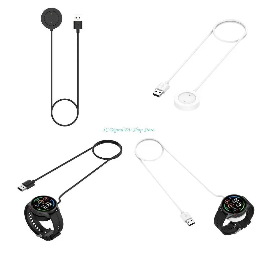 E74D Charging Wire for Mi Watch Color sport/Color 2 USB Charging Stand Power Adapter Dock