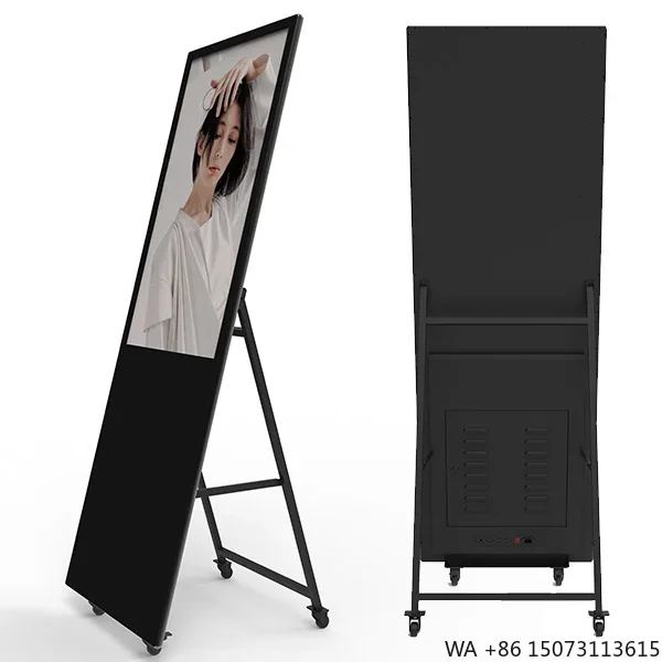 

Portable LED Exhibition Poster Display Screen Digital Signage for Advertising