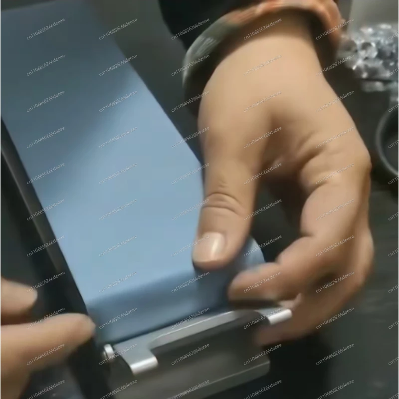 230×70mm Aluminum Alloy Sandpaper Holder – DIY Leather Knife Sharpener & Abrasive File Tool