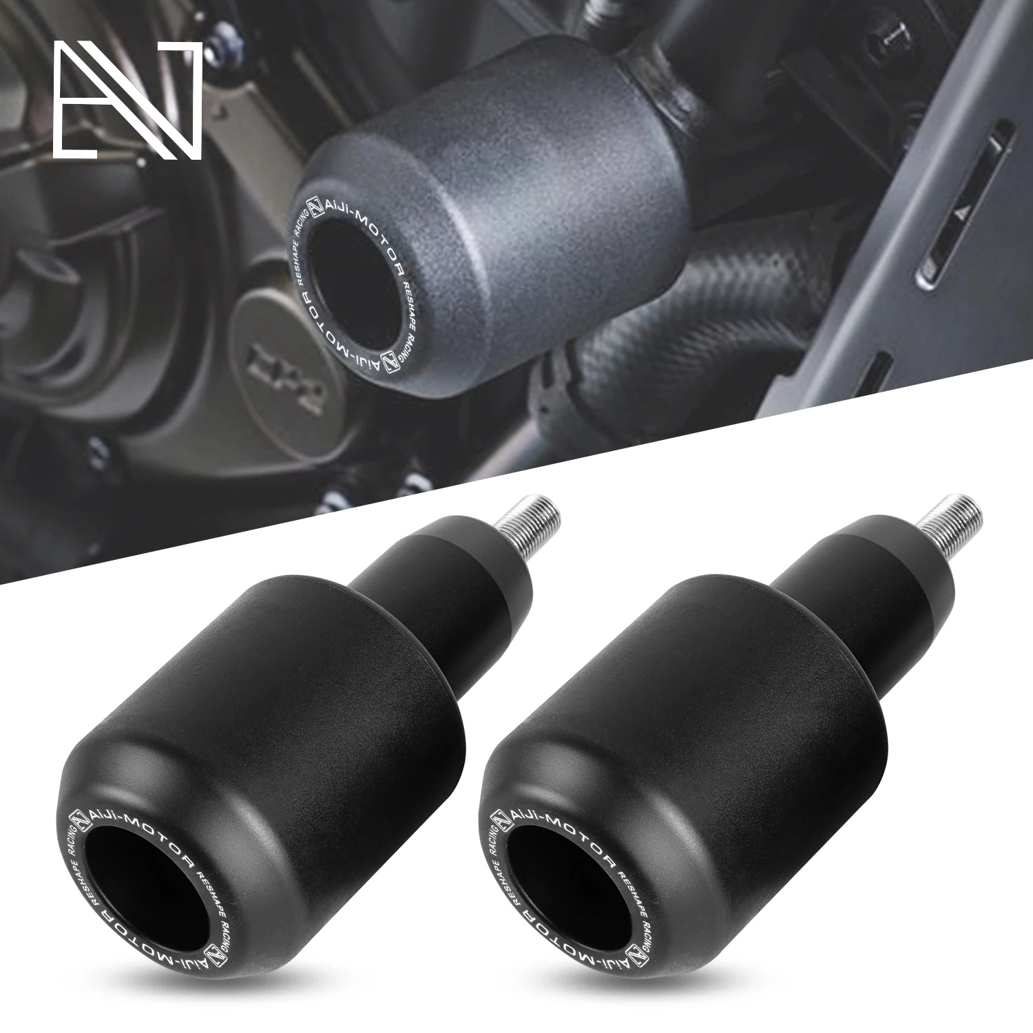 

Слайдеры рамы мотоцикла, защита от столкновений для Yamaha MT-07 FZ-07 XSR700 YZF-R7, защитная накладка от падения