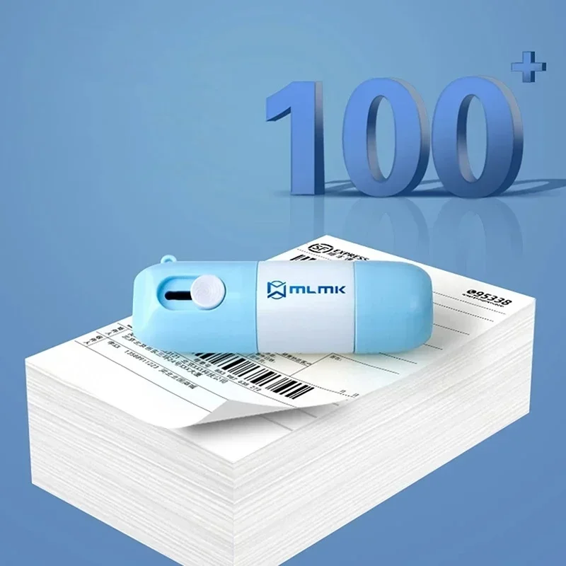 Ouvre-courrier en papier thermique 2 en 1, fluide correcteur avec couteau, Anti-peep, gomme de protection de la vie privée pour informations d'identité, nouveau