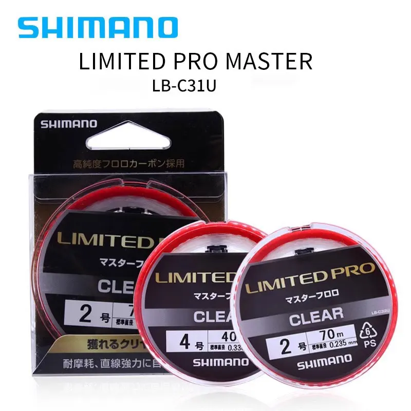 

SHIMANO Limited Pro Master LB-C31U 70M Флюороуглеродная леска Износостойкость Сделано в Японии Невидимая леска