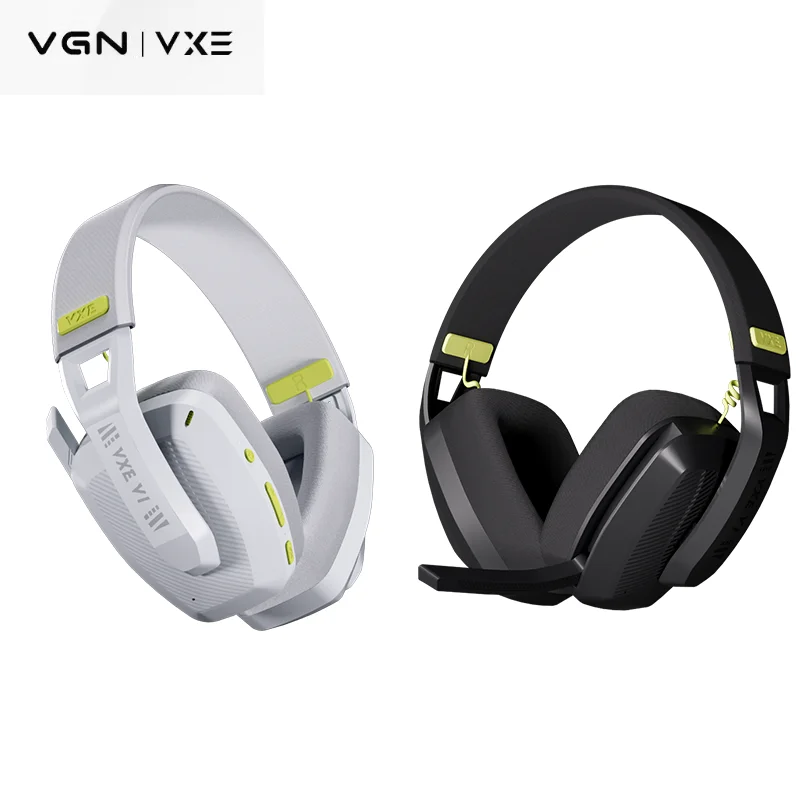 VGN VXE Kraken V1 Bluetooth 2.4G Switch Dual Mode Lightweight Head Mounted Computer Gaming Headset With Microphone Holiday Gifts