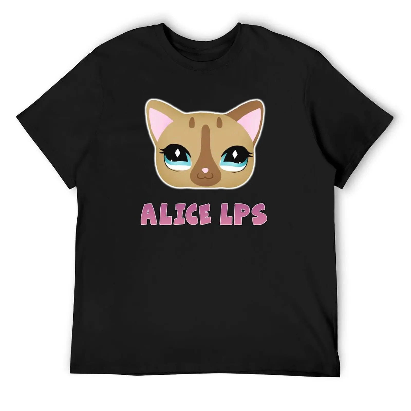 Alice LPS Littlest Pet Shop Print T-Shirt baggy shirts graphic t shirt vintage sports fans t shirts for men pack