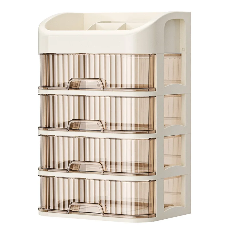 

Desktop makeup storage cabinet, dust-proof skin care product storage box, large-capacity drawer cosmetic storage box
